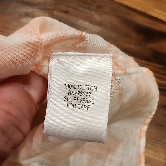 Craft & Borrow Roll Up Sleeve Button Down Pineapple Shirt - Picture 11 of 11